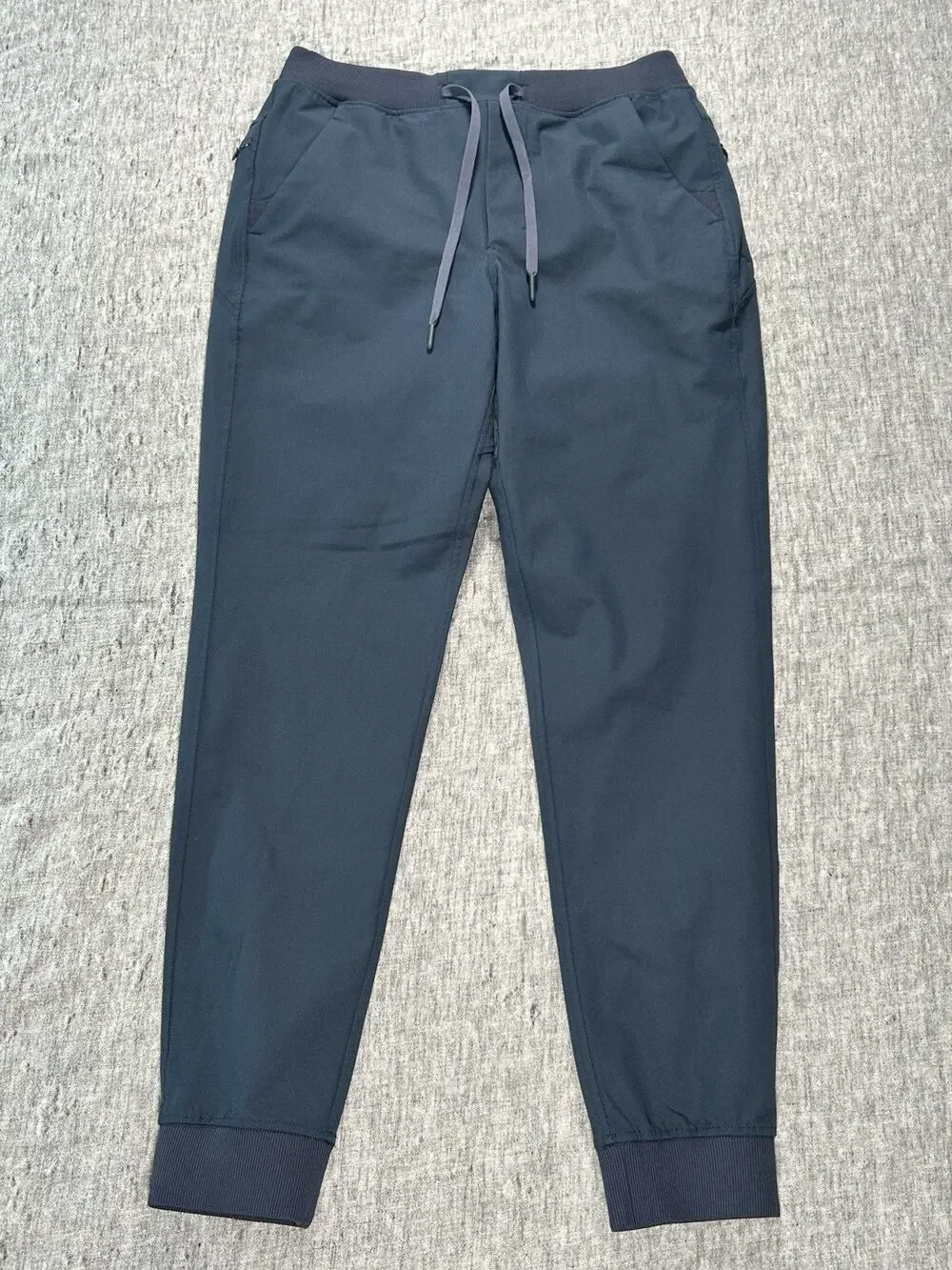 Birddogs Boom For Your Broomstick Jogger Sweatpants Mens Medium Navy Blue Lined